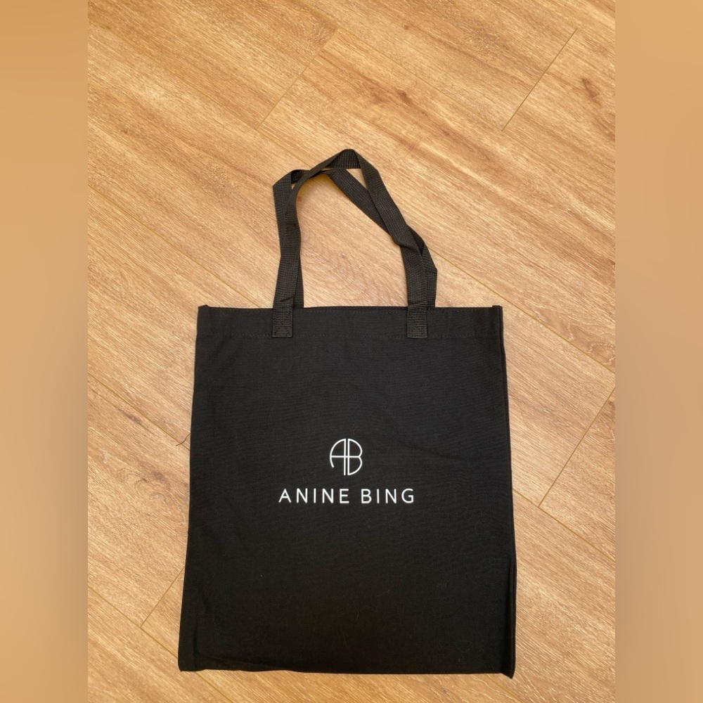 Anine Bing canvas tote